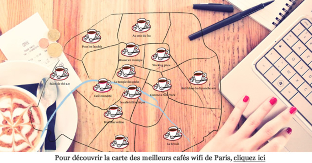Les Meilleurs Caf s Wifi De Paris Geekette My Little Paris