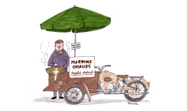 Le vendeur de marrons chauds - Insolite - My Little Paris